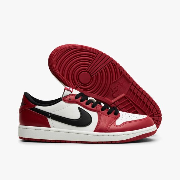 Nike Air Jordan 1 Low OG Chicago 2025 Red White Black HQ6998-600 Men’s Sz 10 NEW - Picture 11 of 14